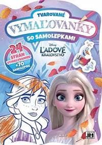 Tvarované vymaľovanky/ Ľadové kráľovstvo 2 - Disney 1