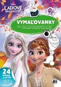 Vymaľovanky so samolepkami - Ľadové kráľovstvo (A4) - autor neuvedený