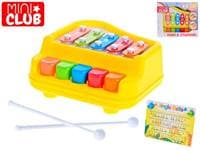 Mini Club pianko s xylofonem + noty - autor neuvedený