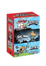 Dav Pilkey's Hero Collection (Captain Underpants #1, Dog Man #1, Cat Kid Comic Club #1) - Dav Pilkey, Scholastic US