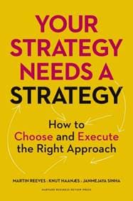 Your Strategy Needs a Strategy - Martin Reeves, Knut Haanaes, Janmejaya Sinha, Harvard Business School Publishing