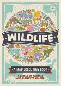 Wildlife: A Map Colouring Book - Natalie Hughes, Buster Books 1