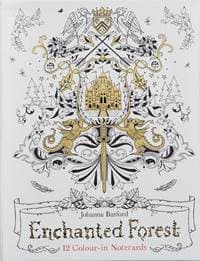 Enchanted Forest : 12 Colour-in Notecards - Johanna Basford, Laurence King 1