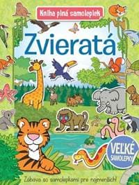 Zvieratá - Kniha plná samolepiek - autor neuvedený 1