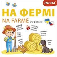 Ukrajinsko-české leporelo Na farmě - autor neuvedený