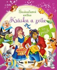 Kráska a zvíře - Skládačková knížka - autor neuvedený
