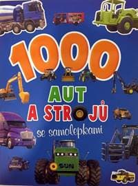 1000 aut a strojů se samolepkami - autor neuvedený 1