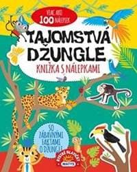 Tajomstvá džungle – knižka s nálepkami – viac ako 100 nálepiek! - autor neuvedený