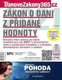 Zákon o dani z přidané hodnoty 2021 s komentářem změn - autor neuvedený