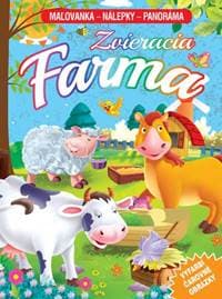 Zvieracia farma (maľovanka - nálepky - panoráma) - autor neuvedený 1