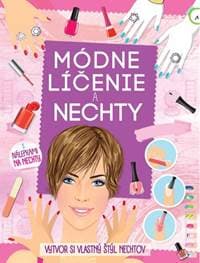 Módne líčenie a nechty (s nálepkami na nechty) - autor neuvedený 1