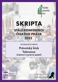 Skripta SKČP Právnický klub Tolerance - autor neuvedený 1