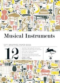 Musical Instruments gift wrap - Pepin Van Roojen, Pepin Press 1