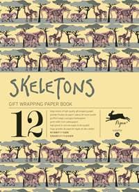 Skeletons gift wrap - Pepin Van Roojen, Pepin Press 1