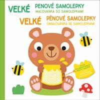 Velké pěnové samolepky Medvídek - autor neuvedený 1