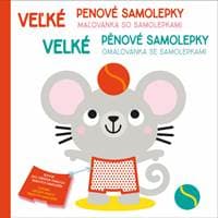 Velké pěnové samolepky Myšák - autor neuvedený