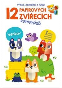 12 papírových zvířecích kamarádů Venkov - autor neuvedený 1