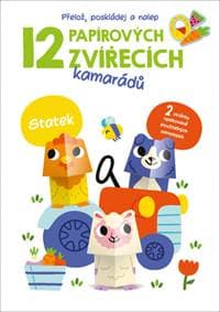 12 papírových zvířecích kamarádů Statek - autor neuvedený