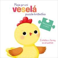 Moje první veselá puzzle knížečka Zvířátka z farmy se učí počítat - autor neuvedený