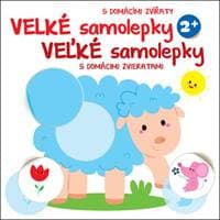 Velké samolepky s domácími zvířaty Ovce - autor neuvedený