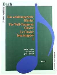 Bach JS Das wohltemperierte Klavier I - autor neuvedený