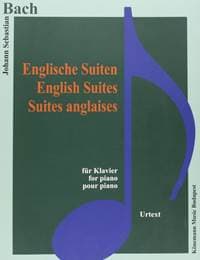 Bach JS  Englische Suiten - autor neuvedený 1