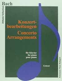 Bach JS  Konzertbearbeitungen - autor neuvedený 1