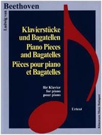 Beethoven Klavierstucke und Bagatellen - autor neuvedený
