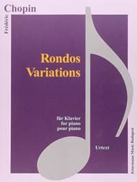 Chopin  Rondos, Variations - autor neuvedený 1