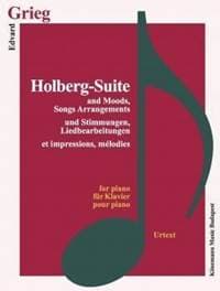 Grieg  Holberg Suite and Moods, Song Arrangements - autor neuvedený 1