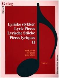 Grieg  Lyriske stykker II - autor neuvedený 1