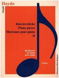 Haydn  Klavierstucke II - autor neuvedený 1
