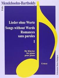 Mendelssohn Bartholdy  Lieder ohne Worte I - autor neuvedený 1