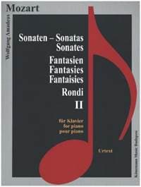 Mozart  Sonaten, Fantasien und Rondi II - autor neuvedený 1