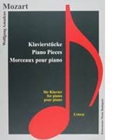Mozart  Klavierstucke - autor neuvedený 1