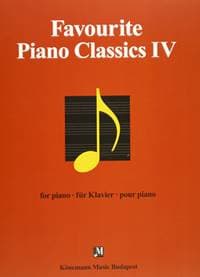 Favourites for Piano Favourite Piano Classics IV - autor neuvedený
