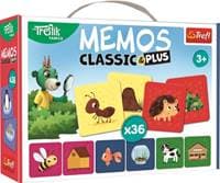 Pexeso Classic&Plus Zvířátka a jejich domečky 3v1 - autor neuvedený