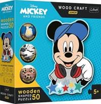 Wood Craft Junior puzzle Ve světě Mickeho Mouse - autor neuvedený