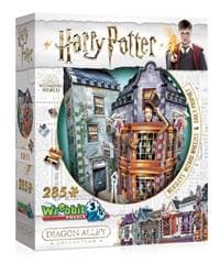 3D puzzle Harry Potter Kratochvílné a kouzelnické kejkle a Denní věštec - autor neuvedený