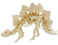Dřevěné 3D puzzle Stegosaurus - autor neuvedený 1