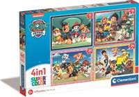 Puzzle Tlapková patrola 4v1 - autor neuvedený 1
