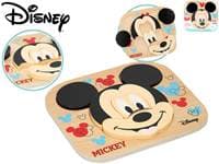 Mickey Mouse puzzle dřevěné 6dílků - autor neuvedený