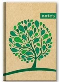 Notes Eco tree (linajkovaný) - autor neuvedený