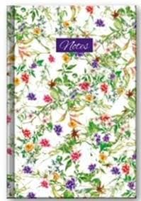 Notes Flowers (linajkovaný) - autor neuvedený