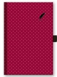 Notes Elegant red s pútkom (linajkovaný) - autor neuvedený