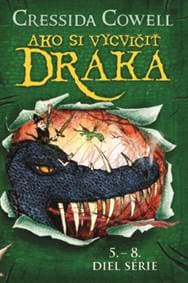 Set Ako si vycvičiť draka 5.-8. diel série - Cressida Cowell 1