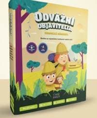 Odvážni objavitelia - pohybová spoločenská hra - Akáčová Katka 1