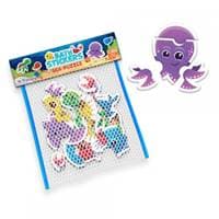 Morské puzzle - Nálepky do vane - autor neuvedený 1