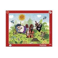 Puzzle 40 Krtek a kapela deskové - autor neuvedený
