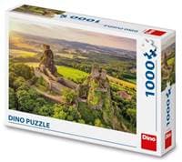 Puzzle 1000 Zřícenina hradu Trosky - autor neuvedený 1